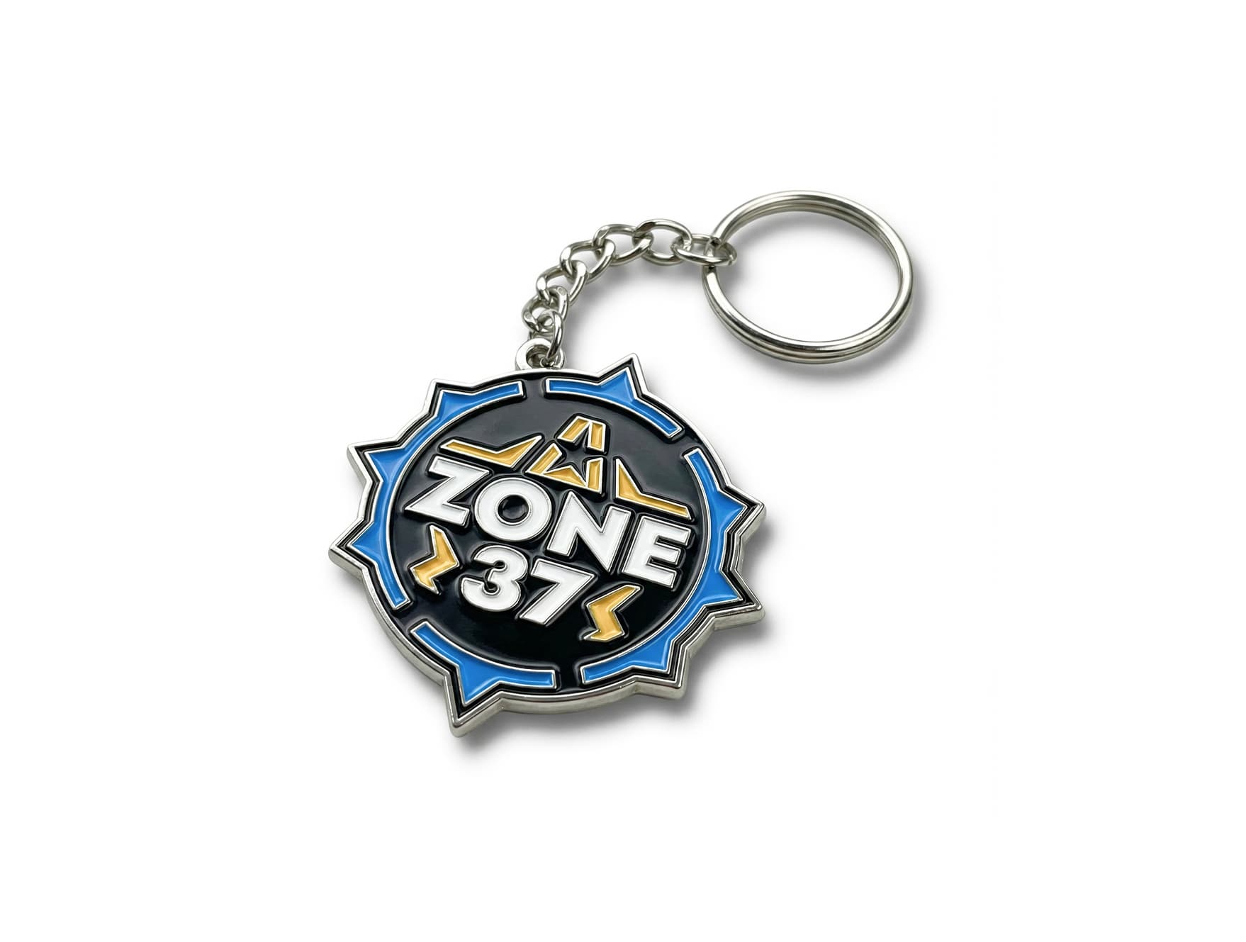 "Zone 37" Keychain